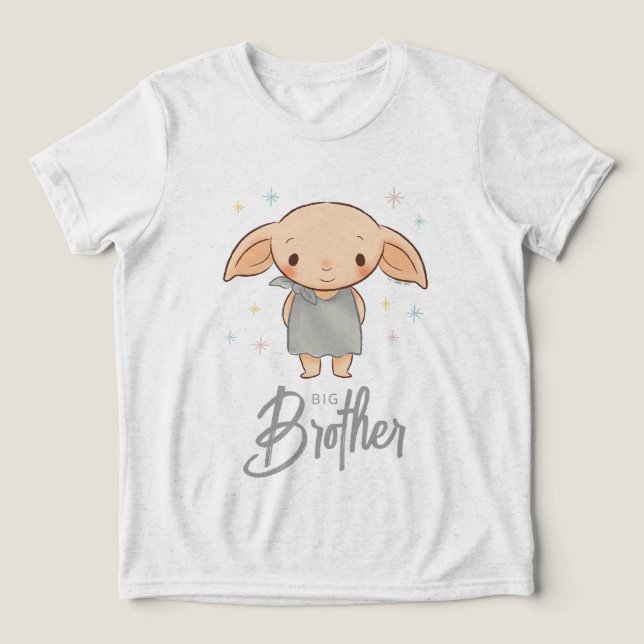 Simple Harry Potter - Dobby Baby Shower Tri-Blend Shirt (Design Front)