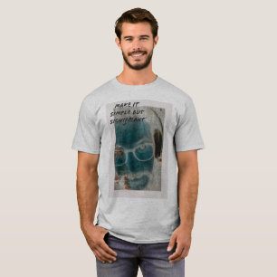 Simple Headphones different glasses T-shirt