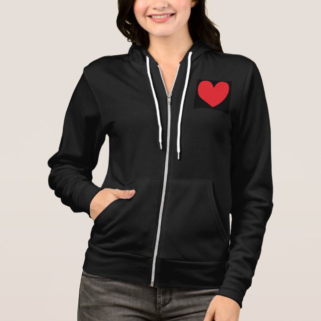 Simple Heart Hoodie (Front)