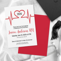 Simple Heart Medical Nursing School Graduation