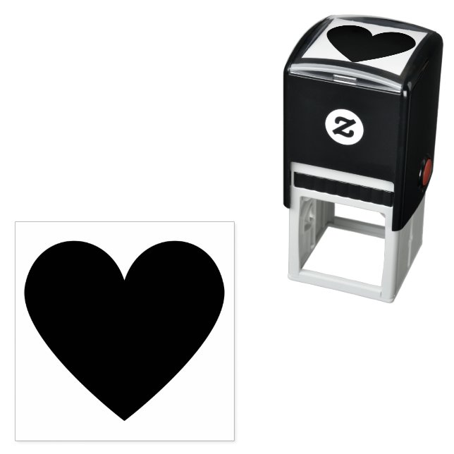 Simple Heart Self-inking Stamp (In Situ)
