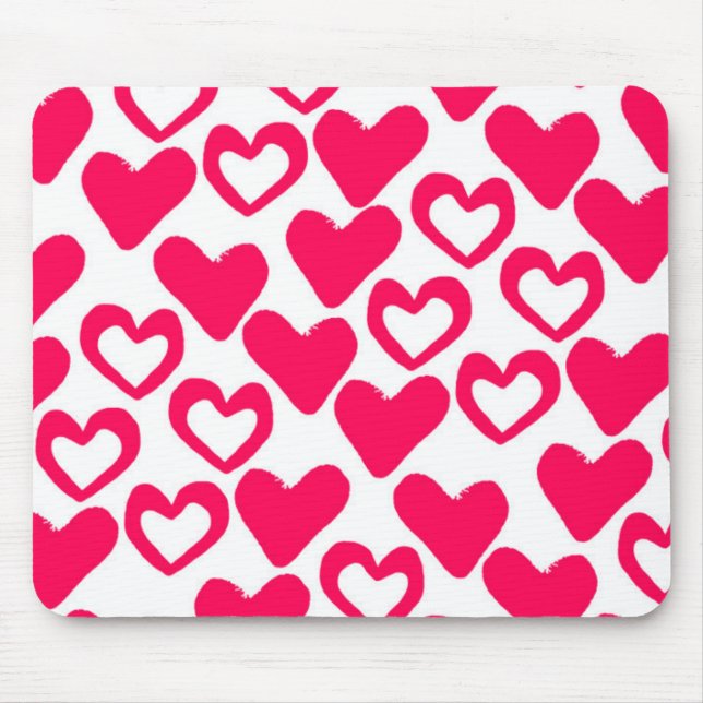 Simple Hearts 2014 Mouse Pad (Front)