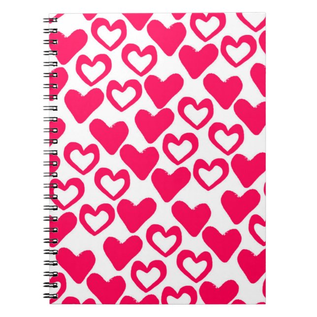 Simple Hearts 2014 Spiral Notebook (Front)
