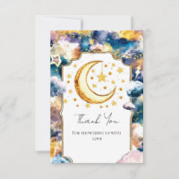 Simple Heavenly Star Celestial Baby Shower