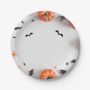 Simple Helloween Paper Plate