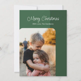 Simple Holiday Photo Card