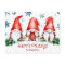 Simple Holiday Season Gnomes Christmas Greetings