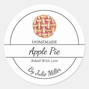 Simple Homemade Pie Label