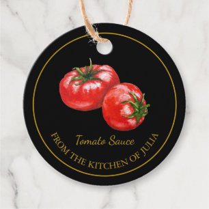 Simple Homemade Tomato Sauce Hang Tag
