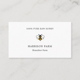 Simple Honey Farm Business Card