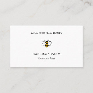 Simple Honey Farm Business Card