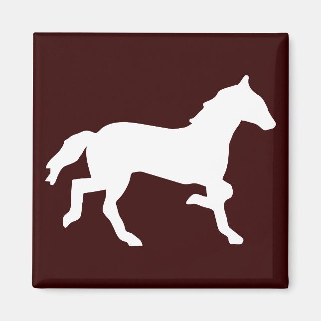 simple horse magnet (Front)