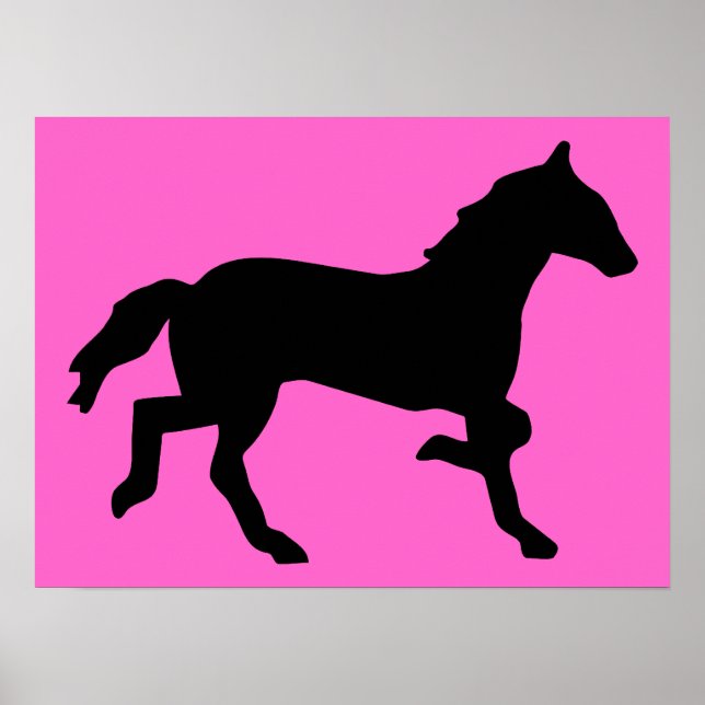 simple horse poster (Front)