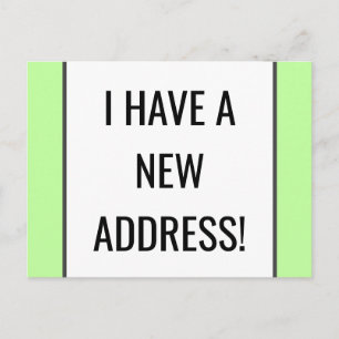 Simple, Humble and Plain New Home Postcard