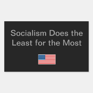 Simple Idea for the Political Season Rectangular Sticker