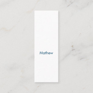 simple initial letter monogram add your name lett calling card