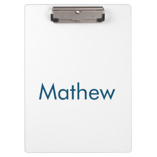 simple initial letter monogram add your name lett clipboard