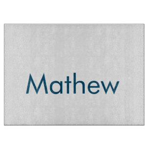 simple initial letter monogram add your name lett cutting board