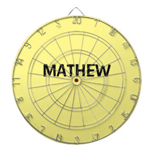 simple initial letter monogram add your name lett dartboard