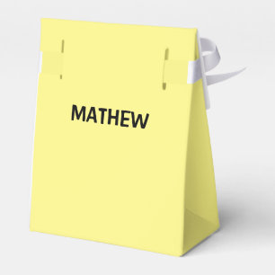 simple initial letter monogram add your name lett favour box
