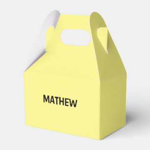 simple initial letter monogram add your name lett favour box
