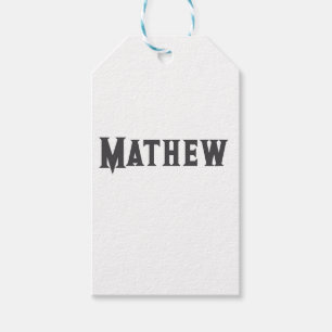 simple initial letter monogram add your name lett gift tags