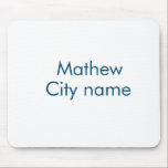 simple initial letter monogram add your name lett  mouse pad<br><div class="desc">design</div>