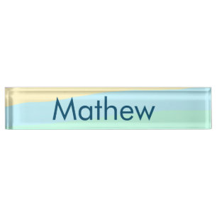 simple initial letter monogram add your name lett  nameplate