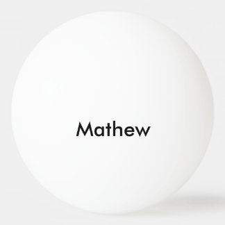 simple initial letter monogram add your name lett  ping pong ball