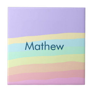 simple initial letter monogram add your name lett tile
