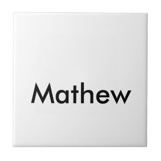 simple initial letter monogram add your name lett  tile