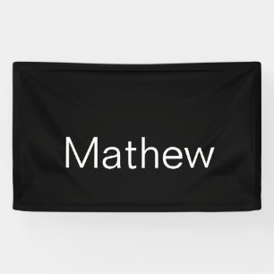 simple initial letter monogram add your name lette banner
