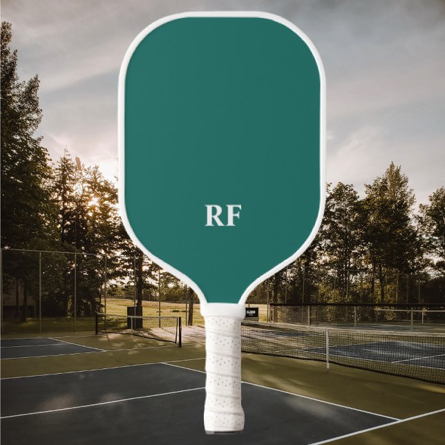 Simple Initials Pickleball Paddle (Creator Uploaded)