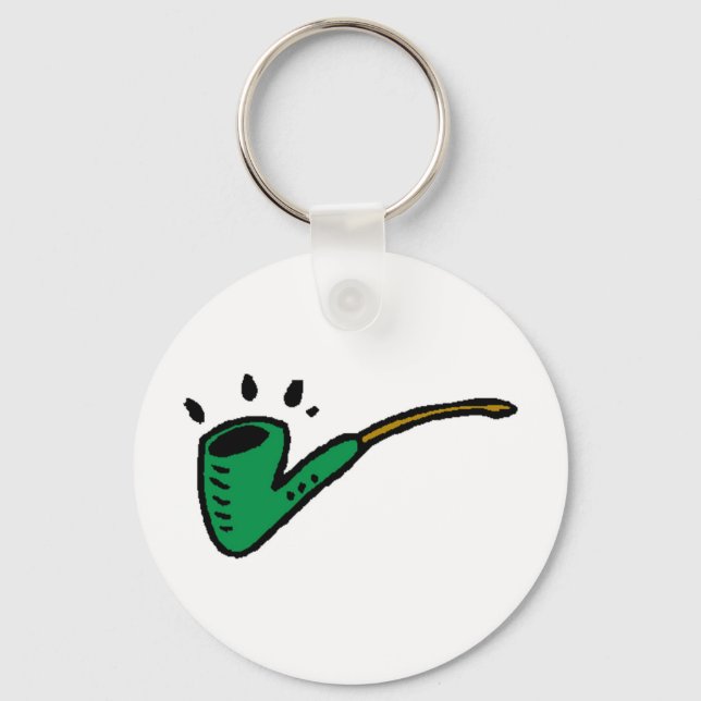simple irish pipe key ring (Front)