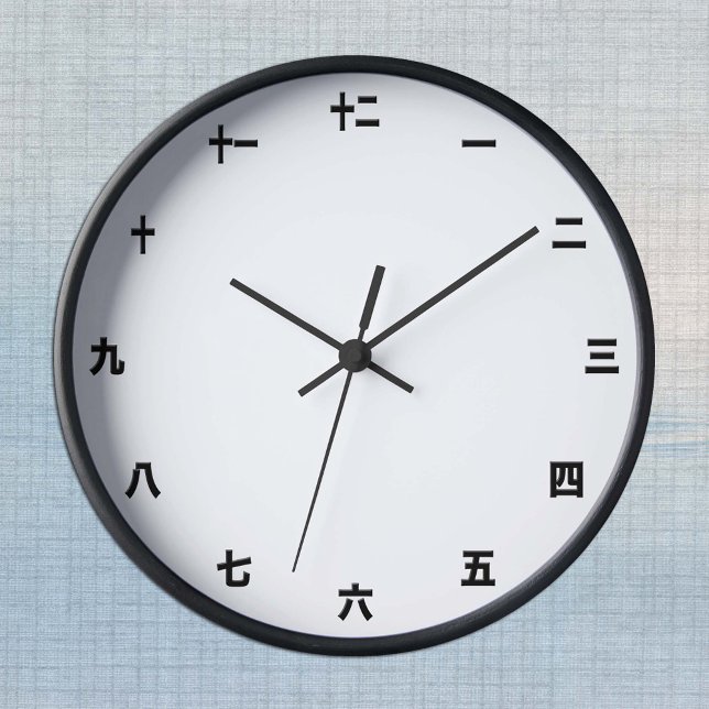 Simple Japanese Clock - Create Your Own / Kanji (Creator Uploaded)