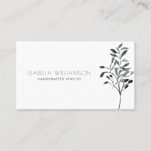 Simple Jewellery Designer Business Card