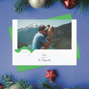 Simple Joy Photo Christmas Card