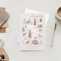 Simple Joy Woodland Animals & Cosy Village Photo
