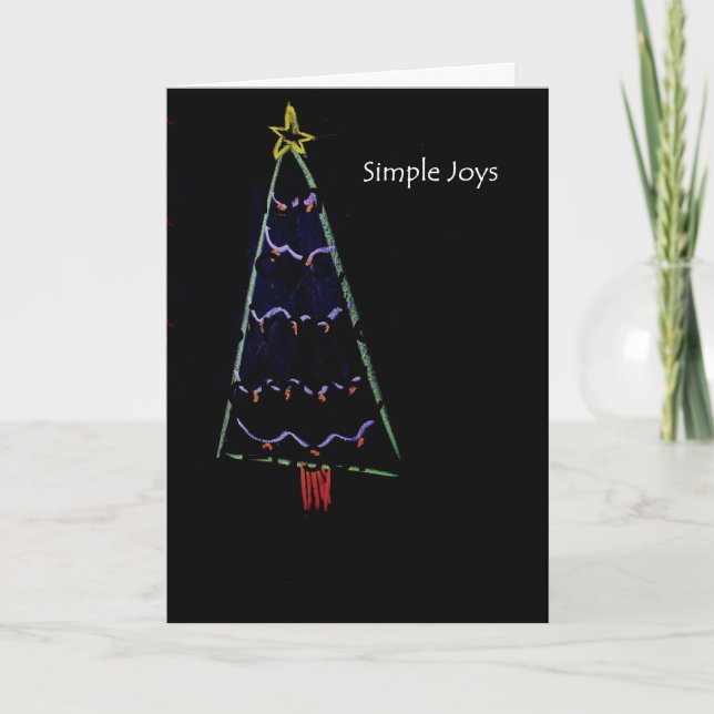 Simple Joys Christmas Card (Front)