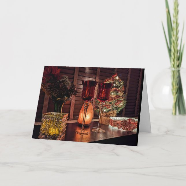 SIMPLE JOYS CHRISTMAS GREETING  HOLIDAY CARD (Front)