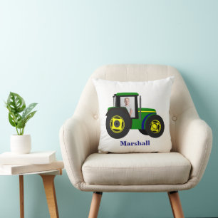 Simple KIds tractor photo  Cushion