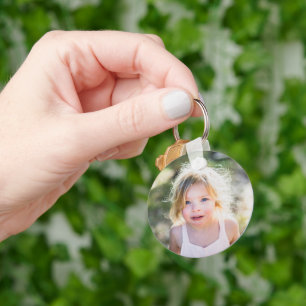 Simple Kids Two Photos Keepsake Key Ring