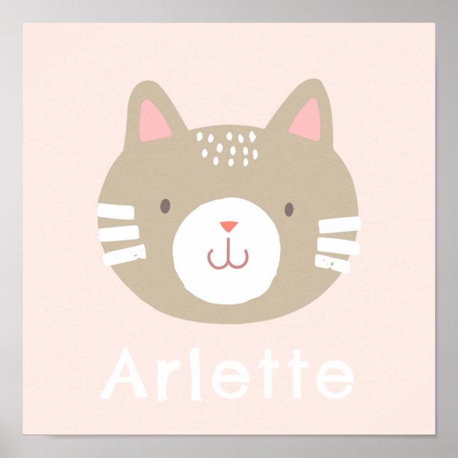 Simple Kitty Poster (Front)