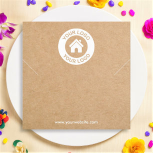 Simple Kraft Paper Necklace Bracelet Display Card