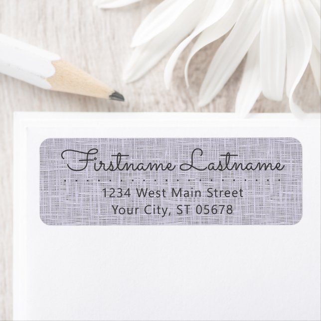 Simple Lavender Violet Jute Burlap Linen Texture (Insitu)