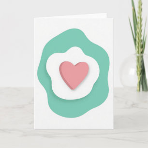 Simple Layered Heart Card