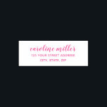 Simple Legible Modern Calligraphy Address Stamp<br><div class="desc">Simple Legible Modern Calligraphy Address Stamp</div>