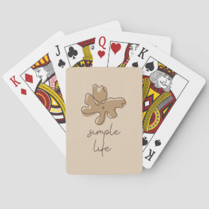 Simple Life Minimalism Classic Playing Cards