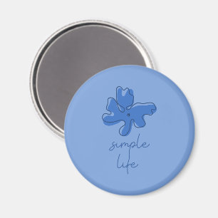 Simple Life Minimalism Magnet