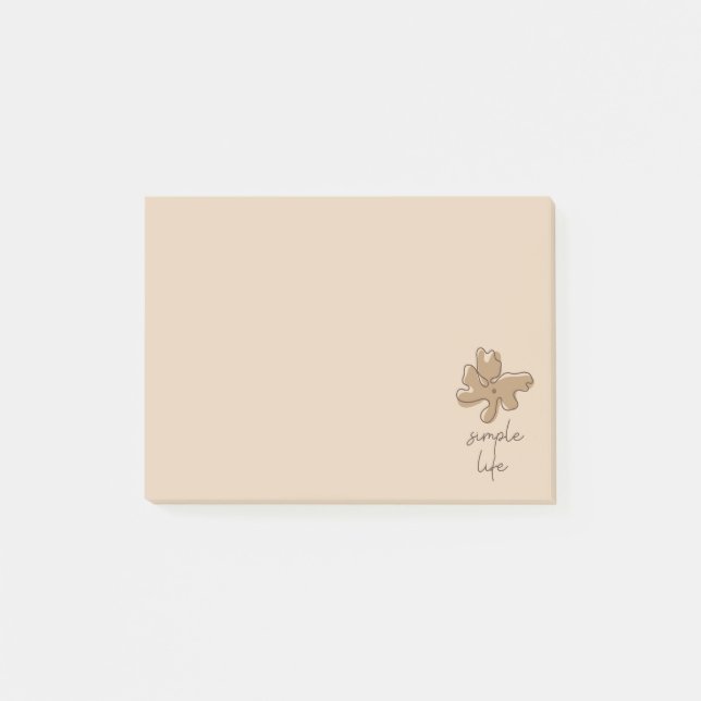 Simple Life Minimalism Notes (Front)